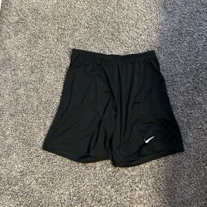 Black Nike Soccer Shorts